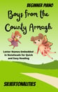 The Boys from the County Armagh for Beginner Piano piano sheet music cover